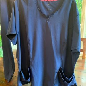 Navy healing hands scrubs